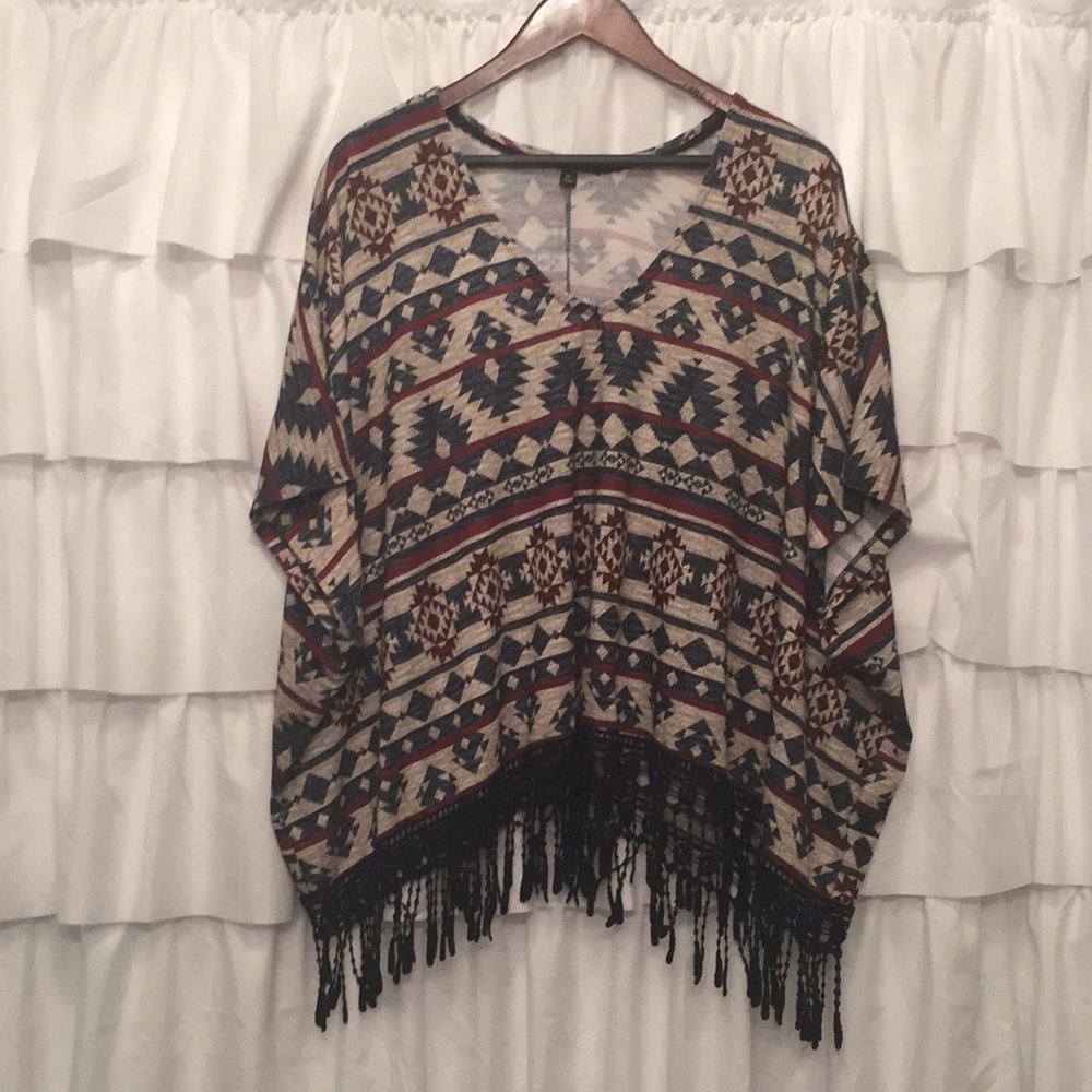 Shirt with Fringe